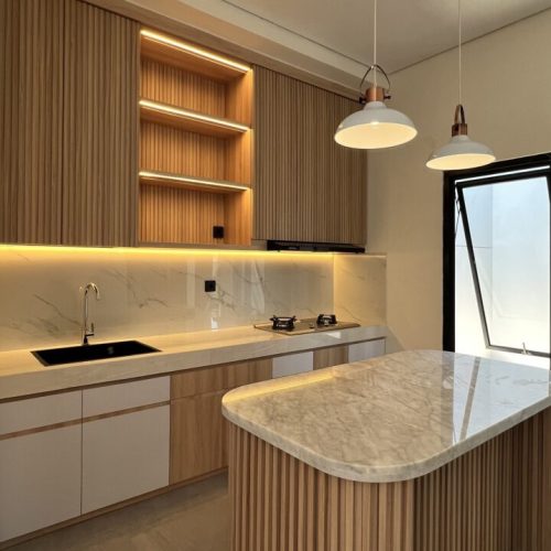 Kitchen Set Minimalis Modern Japandi