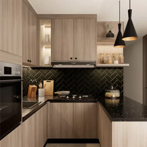 Kitchen Set Modern Kekinian
